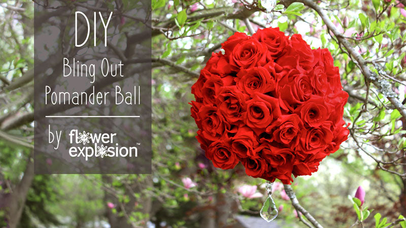 DIY Rose Pomander Ball